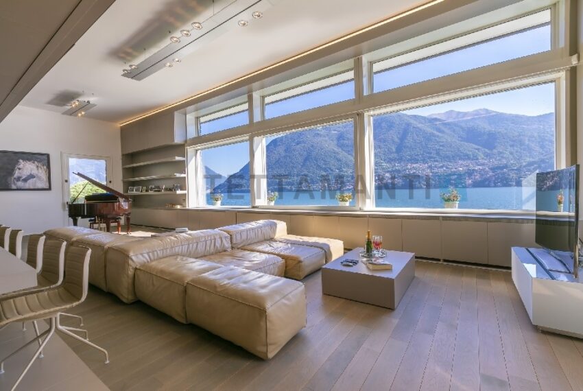 Brienno modern lake Como villa for sale