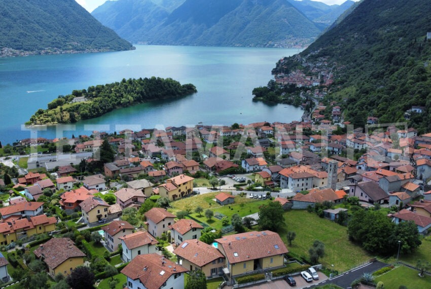 Terreno Ossuccio vista lago edificabile