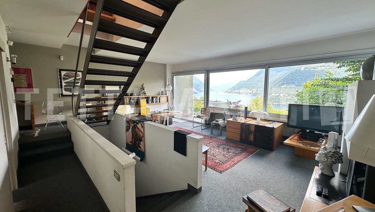 villa living vista lago como