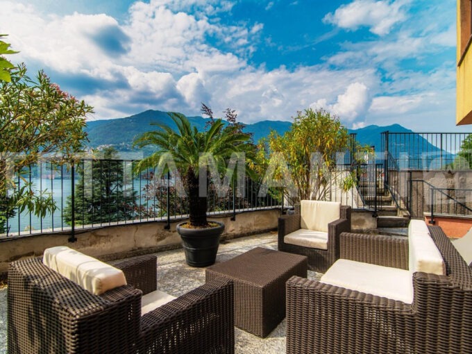 Appartamento Blevio vista lago Como con piscina
