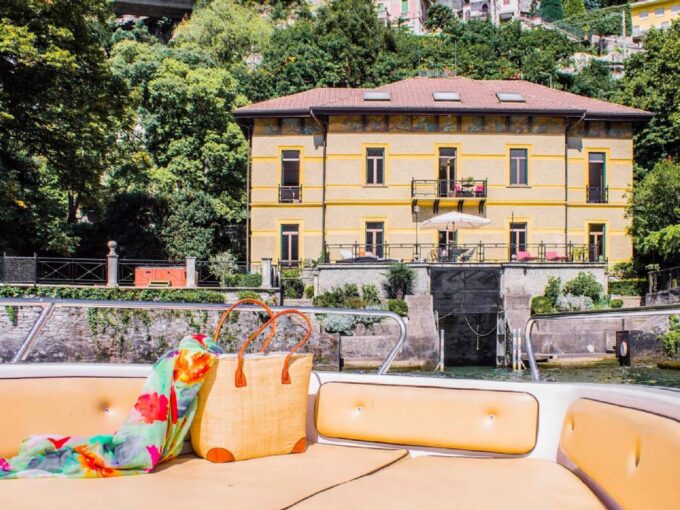Moltrasio villa fronte lago
