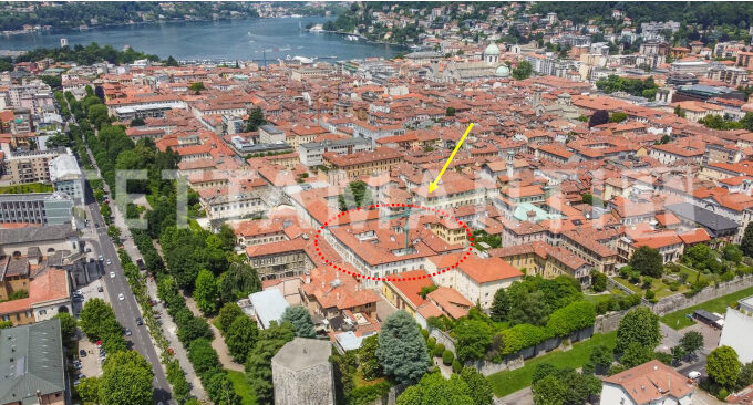 Como centro affitto trilocale