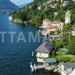 Villa Blevio con darsena fronte lago